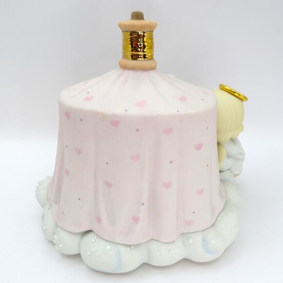 Precious Moments We All Needle Little Love 879606 Golden Town Seamstress 2002 - Picture 6 of 13